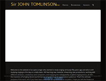 Tablet Screenshot of johntomlinson.org